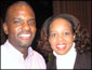 Christopher Burge and Pamela Toussaint