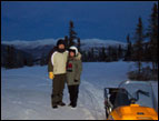 Jacqueline and her husband enjoy a winter get-a-way.