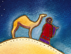 magi daily Devotion camel graphic