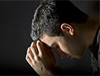  man praying