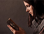 woman reading her Bible